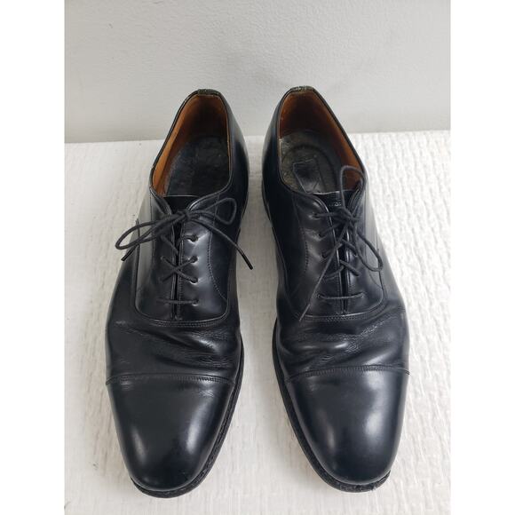 (Ma) Silver Oak Mens Shoes Size 12 Cap Toe Leather Oxford Officecorp Business - Picture 2 of 7